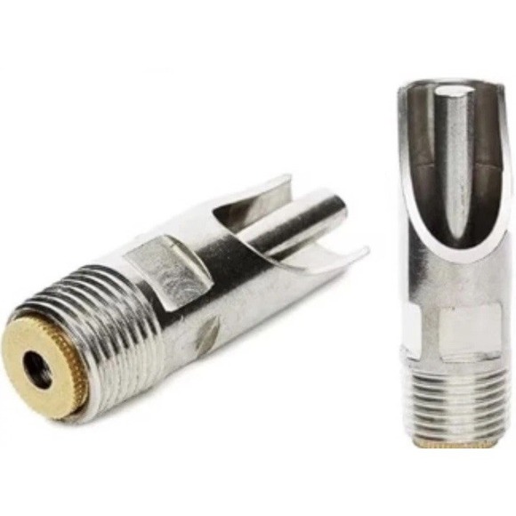 The Unbranded Brand Other - 2pcs Stainless Steel Automatic Pig Nipple Drinker, Red Cap, Duckbilled, 1/2 inch